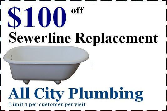 All City Plumbing - Sewer Line Replacement