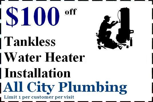 All City Plumbing - Tankless Water Heater Installation