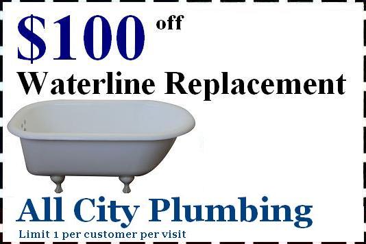 All City Plumbing - Water Line Replacement